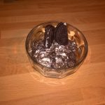 Pizza de champiñones y aceitunas